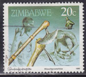 Zimbabwe 621 USED 1990 Cultural Artifacts