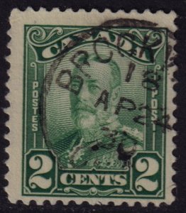 Canada - 1928 - Scott #150 - used - BROCKVILLE ONT. pmk