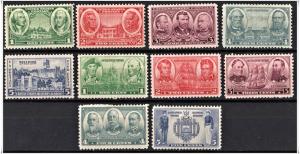 SC#785-94 Army-Navy Issues (1936-37) MH 