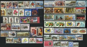 Bailiwick of Guernsey Postage British Crown Dependency Stamp Collection Used