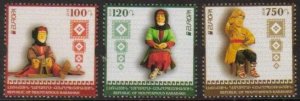 Nagorno Karabakh (Armenia) #108-110, Europa 2015, Old Toys, set of 3