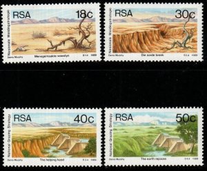 SOUTH AFRICA SG681/4 1989 NATIONAL GRAZING STRATEGY MNH