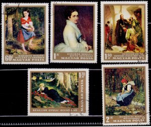 Hungary, 1966, Paintings in the National Gallery, used