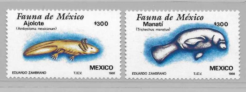 Mexico 1533-34 Fuana set MNH