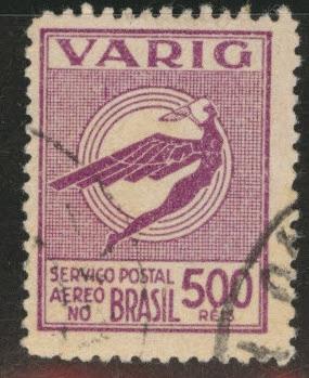 Brazil Scott 3CL15 VARIG Semipostal arimial 1931 Used