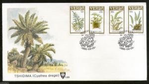 Venda 1985 Ferns Leaf Flower Trees Plants Flora Sc 124-27 FDC # 16448