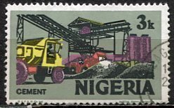 Nigeria; 1974: Sc. # 293: Used Single Stamp