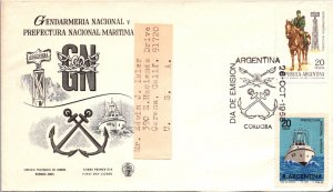 Argentina 1968 FDC - National Gendermaria - Cordoba - J137