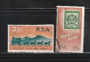 South Africa 357-358 Set M&U Various