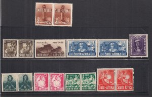 SOUTH AFRICA SC# 81-86  FVF/MOG 1941-43