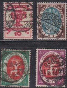 Germany Sc.# 105 / 108  Mi.# 107 / 110  Used L4