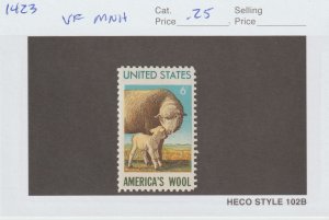 U.S.  Scott# 1423 1971 American Wool Industry Issue VF MNH