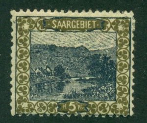 Saar 1921 #68 MH SCV (2024) = $0.35