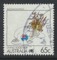 Australia SG 1129  SC# 1071  Used / FU   Telecommunications