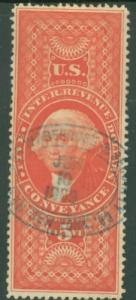 R89c Used VF Blue Jun 10, 1869 HS cancel