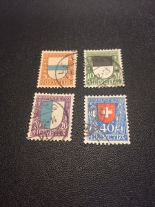 Switzerland B21-24 used