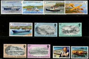 GUERNSEY Sc#224-231, 236-254, 226a 1981-82 Six Complete Sets + One SS Mint NH
