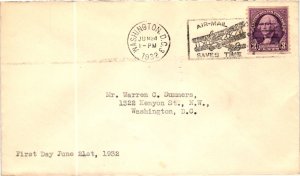 722 George Washington - No Cachet