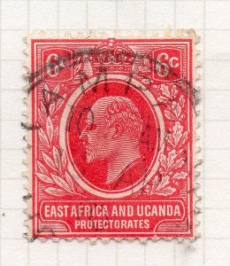 East Africa Uganda Protectorate 1907 Early Issue Fine Used 6c. 296740