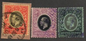 East Africa & Uganda Prot. 46-48a Used