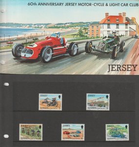 Jersey Scott# 231-35 QEII VF MNH Presentation Pack