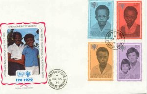 St.Vincent Grenadines 176-79/ FDC Children year