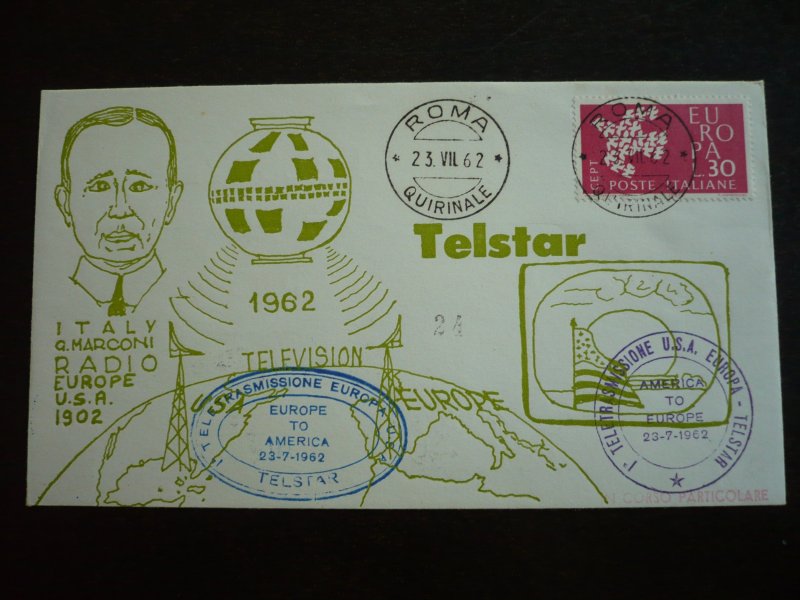 Europa 1961 - Italy - Postal History - Telstar