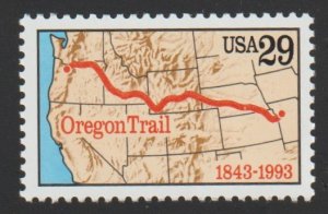 SC# 2747 - (29c) - Oregon Trail, MNH single