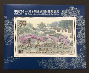 Micronesia 1996 #242 S/S, China '96 Exhibition, MNH.