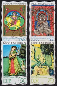 GERMANY DDR [1979] MiNr 2418-21 ( OO/used ) Kunst