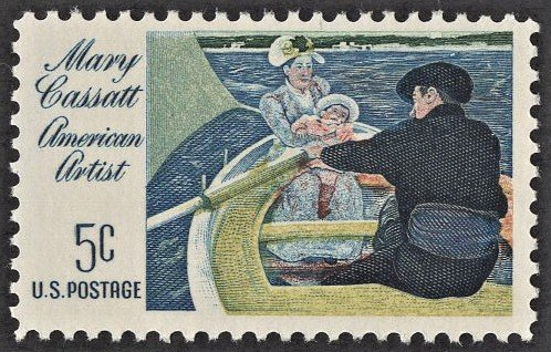 US 1322 MNH VF 5 Cent Mary Cassatt American Artist