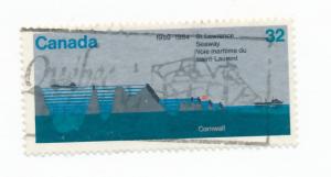 Canada 1984 - Scott 1015 used - St Lawrence Seaway