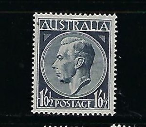 AUSTRALIA SCOTT #247 1952 KING GEORGE VI 1/1/2P MINT NEVER  HINGED