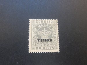 Timor 1885 Sc 7 MH