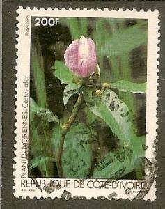 Ivory Coast   Scott 775      Flower