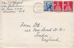 United States, Prominent Americans, 1930's Commemoratives, Airmail, Missouri