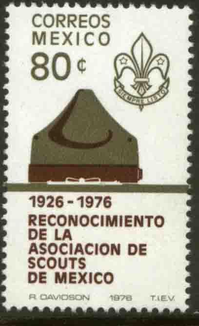 MEXICO 1147 50th Anniv Mexican Scouts Association MINT, NH, VF.