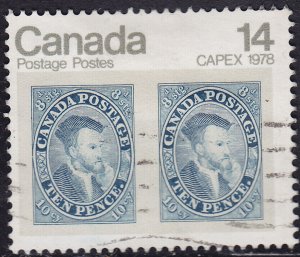 Canada 754 Jacques Cartier CAPEX '78 14¢ 1978