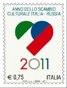 Italy 2011 Year of culture joint issue with Russia Stamp MNH
