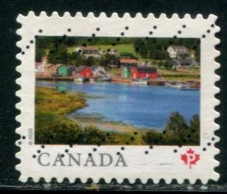 3225 Canada (92c) French River SA bklt, used