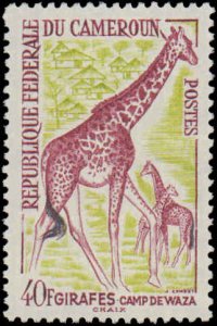 Cameroun #358-372, Complete Set(15), 1962, Animals, Never Hinged