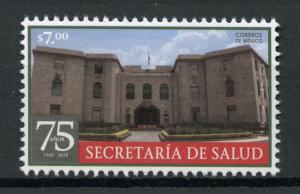 Mexico 2018 MNH Secretariat of Health 1v Set Architecture Medical Stamps