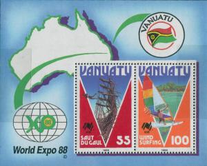 Vanuatu 1988 SG501 World Expo 88 MS MNH