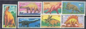 Mongolia 1871-77 MNH Dinosaurs SCV6.30