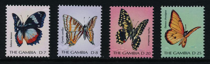 Gambia 2436-9 MNH Butterflies