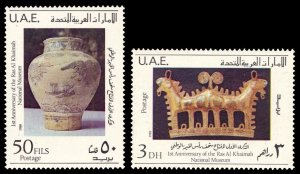 United Arab Emirates 1988 Scott #275-276 Mint Never Hinged