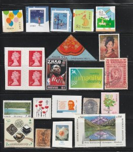 Worldwide Lot B - No Damaged Stamps. All The Stamps All In The Scan