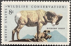 Scott #1467 1972 8¢ Wildlife Conservation Bighorn Sheep MNH OG VF