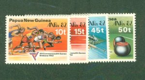 PAPUA NEW GUINEA 571-4 MH BIN $2.00