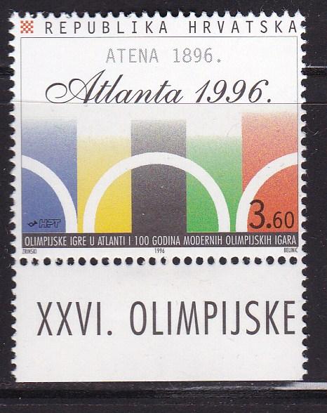 Croatia 1996 Summer Olympics   VF/NH